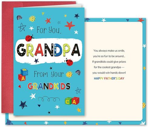 SuperShunhu Father's Day Card for Uncle, Heartfelt Happy Father's Day Uncle Card from Niece or Nephew, Sentimental Uncle Father's Day Card in Kuwait