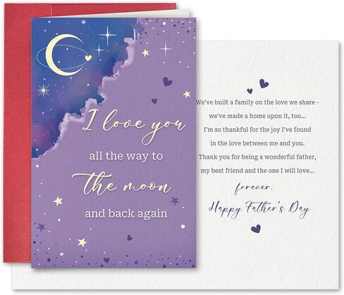 SuperShunhu Father's Day Card for Uncle, Heartfelt Happy Father's Day Uncle Card from Niece or Nephew, Sentimental Uncle Father's Day Card in Kuwait