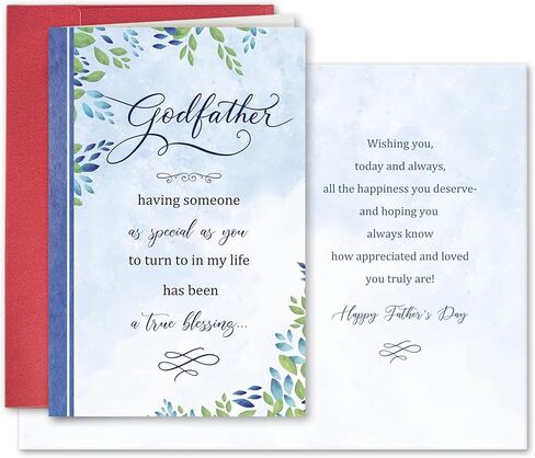 SuperShunhu Father's Day Card for Uncle, Heartfelt Happy Father's Day Uncle Card from Niece or Nephew, Sentimental Uncle Father's Day Card in Kuwait