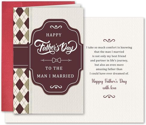SuperShunhu Father's Day Card for Uncle, Heartfelt Happy Father's Day Uncle Card from Niece or Nephew, Sentimental Uncle Father's Day Card in Kuwait