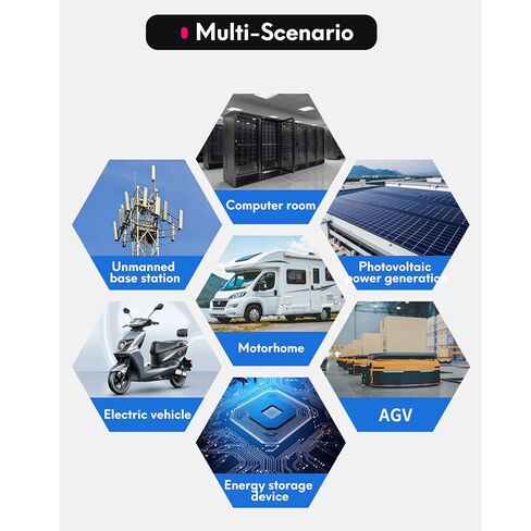 Battery Capacity Voltage Meter, 8-100V LCD Digital Battery Monitor, Lead Acid & Lithium Li-ion B-attery Tester, Universal B-attery Level Indicator for Golf Cart RV Marine Motorcycle Car Solar System in Kuwait