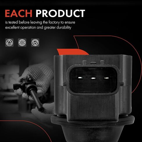 A-Premium Set of 4 Ignition Coil Pack Compatible with Nissan Altima 2002-2006, Sentra 2002-2006, X-Trail 2002-2013, L4 2.5L, Replace# 22448-8H310 in Kuwait