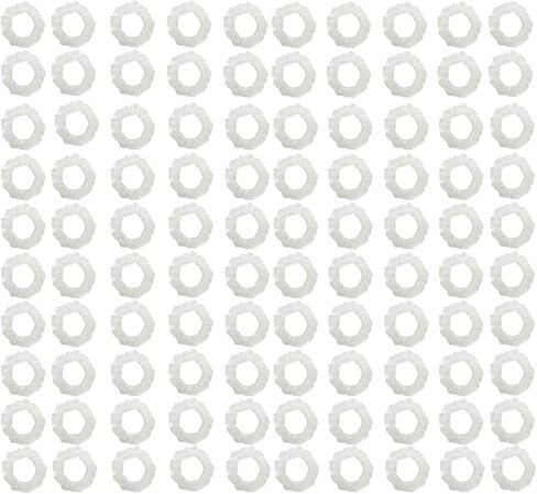 100Pcs Disposable Steering Wheel Covers – Clear Plastic Protective Wrap for Auto Repair, Detailing, Rental | Universal Steering Wheel Protector. in Saudi Arabia