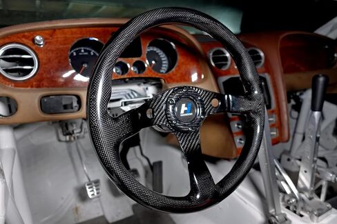Carbon Fiber Steering Wheel Horn Button 6 bolts For Flashpower,MoMo,NRG,Nadi,Hiwowsport in Saudi Arabia