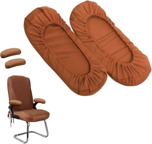 Kakalote Office Chair Armrest Covers, 1pair Stretchable Stretch Computer Chair Slipcover Desk Chair Arm Cover for Office Chair, Desk Chair, Gaming Chair(Black) in Saudi Arabia