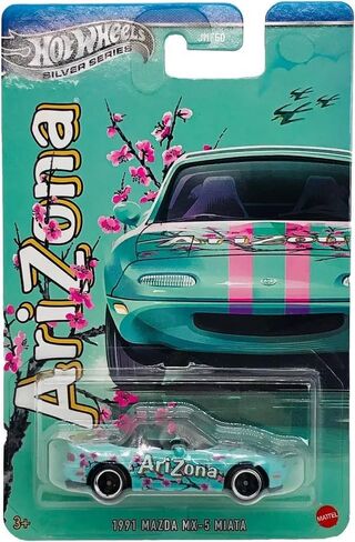 Hot Wheels Silver Series Arizona Tea 1991 Mazda MX-5 Miata in Kuwait