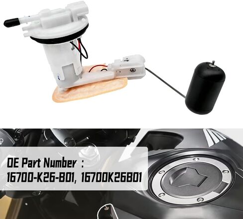 Fuel Pump Assembly Fit for Honda Grom 125 2017-2020 Fit For Honda MSX 125 2016-2020 Replace 16700-K26-B01 16700K26B01 in Saudi Arabia