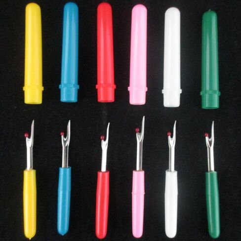 Stitch Ripper Plastic Handle Thread Seam Ripper Cutter Remover Sewing Craft Tool in Saudi Arabia