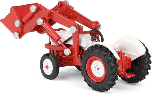 Greenlight 1/64 1952 Ford 8N Tractor with Front Loader, Red & White, Down on the Farm Series 11 48110-C in Saudi Arabia