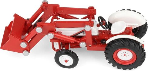 Greenlight 1/64 1952 Ford 8N Tractor with Front Loader, Red & White, Down on the Farm Series 11 48110-C in Saudi Arabia