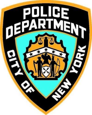 NYPD New York Police Department Decal Sticker - Sticker Graphic - Sticks to Any Flat Surface in Kuwait