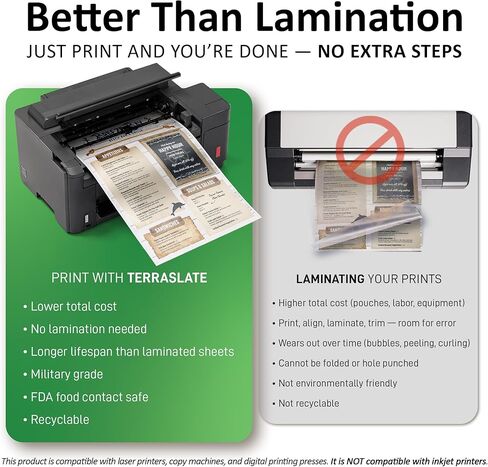 10 MIL 11" x 17" Waterproof Laser Printer/Copy Paper 100 sheets in Saudi Arabia