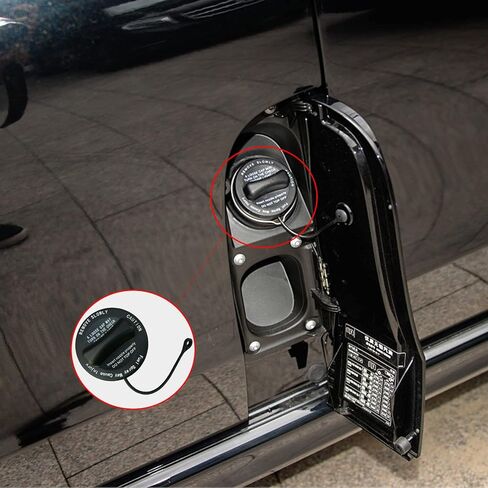Fuel Tank Filler Cap A2214700605 Gas Cap for Mercedes Benz C CL CLK CLS E G GLK S SL SLK - C230 C240 C300 C320 CLK320 CLS550 E320 E350 E500 E550 And More in Saudi Arabia