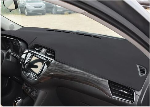 1Pcs New Black Leather Car Dashboard Sun Cover Non Slip Dash Mat Cover Compatible for Hyundai Venue 2020 2021 2022 2023 2024 2025 2026 in Saudi Arabia