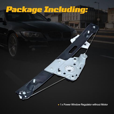 749-468 Rear Left Driver Side Power Window Regulator without Motor Compatible with 2006-2012 BMW 3 Series E90 E91 M3 323i 325i 325xi 328i xDrive 330i 330xi 335d 335i M Sport #51357140589 in Kuwait