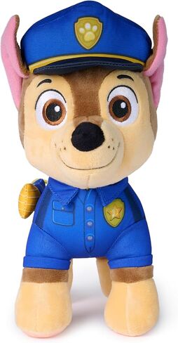 Paw Patrol: Search and Rescue Chase, Plush Toy with Flashlight Accessory, Preschool Toys, Kids Toys for Boys & Girls, Ages 3 and Up, 10" in Kuwait