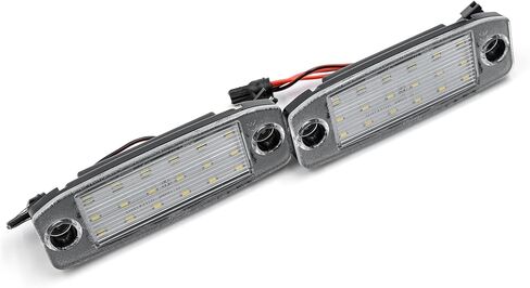 LED License Plate Light Assembly for 2011-2014 Hyundai Sonata i40 i45, 6000K Xenon White 18SMD Error Free Rear Tag Lights Kit OEM Replacement in Saudi Arabia