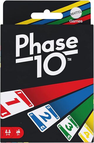 Mattel Games Fpw38 Phase 10 Card Game, Multicolour, Medium in Kuwait