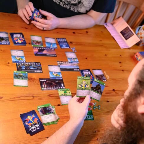 Fallout: Power Play - Competitive Faction Card Game of Strategy, Alliances & Betrayal, Ages 14+, 2-4 Players, Brotherhood of Steel, Enclave, Raiders & Super Mutants, 30-45 Minute Playtime in Kuwait