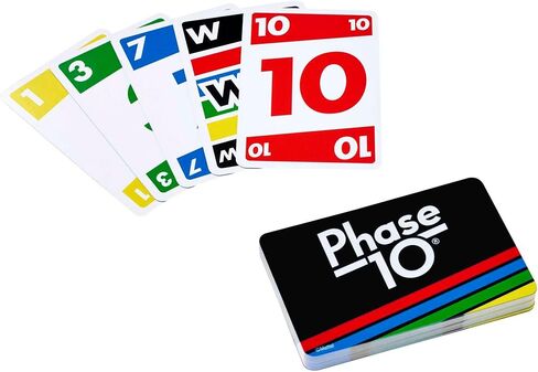 Mattel Games Fpw38 Phase 10 Card Game, Multicolour, Medium in Kuwait