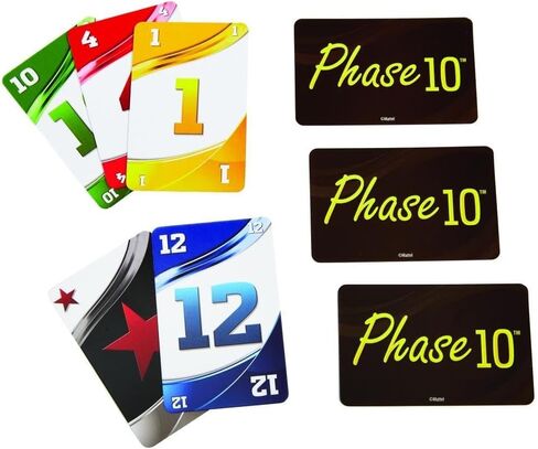 Mattel Games Fpw38 Phase 10 Card Game, Multicolour, Medium in Kuwait