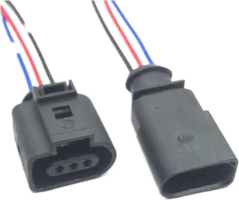 1/5/10/20 Sets 1.5mm 3 Pin for Auto Air Conditioner Pressure Switch Waterproof Temperature Sensor Reverse Radar Plug Cables (3p Male Female,20S) in Saudi Arabia