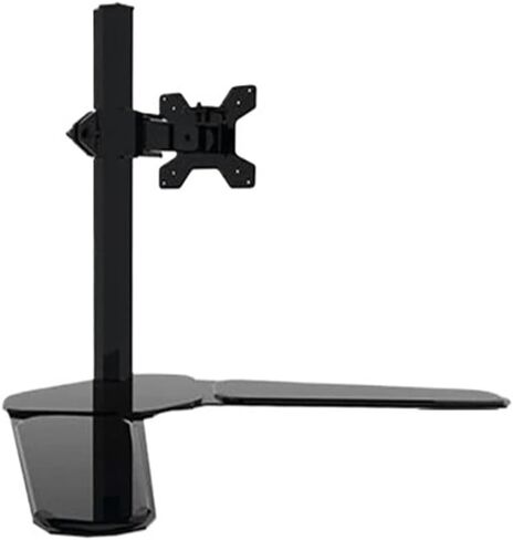 MD6501 Fully Motion 360 Degree Single Monitor Stand 10"-27" LCD LED Mounting Bracket Desktop Each Head Bears 8kg in Saudi Arabia