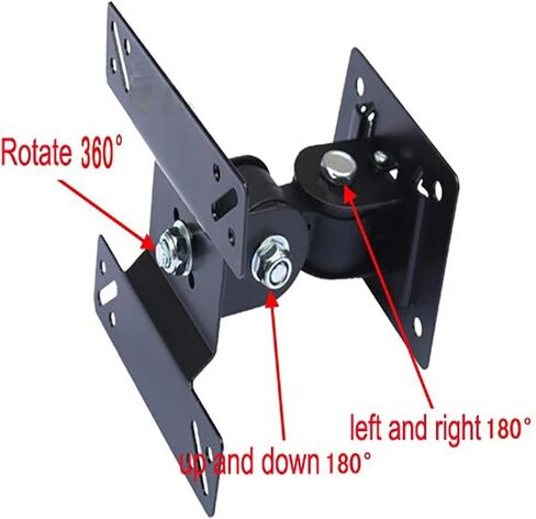 14-24 inch Full Motion LED LCD TV wall-Mounted Monitor Bracket in Saudi Arabia