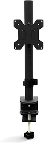Desktop clamping full motion 360 degree single monitor stand 10"-27" LCD LED mounting arm 9.9kg load capacity per head in Saudi Arabia