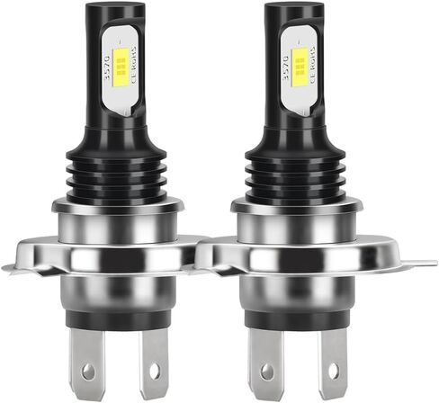 2x H4 Super Bright LED Headlight Bulbs for John Deere 2025R 2026R 2520 2720 3032E | 6000K Cool White 10000LM Tractor Lights | Plug-and-Play Upgrade Replaces OEM LVA14946 in Saudi Arabia