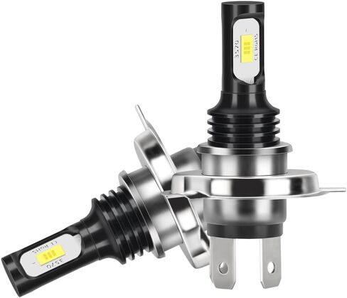 2x H4 Super Bright LED Headlight Bulbs for John Deere 2025R 2026R 2520 2720 3032E | 6000K Cool White 10000LM Tractor Lights | Plug-and-Play Upgrade Replaces OEM LVA14946 in Saudi Arabia