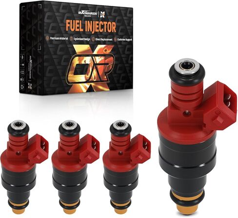 maXpeedingrods Set of 4 Fuel Injectors for Ford 2.3 Ranger 1995 1996 1997, for Mazda B2300 95-97 2.3L L4 Engine Injector F57E-B2B F57E9F593B2B F57E9F593B2C F57Z9F593B in Kuwait