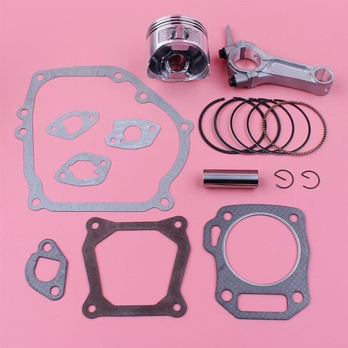 Replacement Part for Connecting Rod 68mm Piston Gasket Kit Fits for H0nda GX160 5.5HP Engine 13200-ZE1-010#dupart2462181 in Kuwait