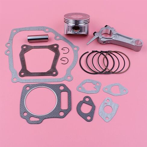 Replacement Part for Connecting Rod 68mm Piston Gasket Kit Fits for H0nda GX160 5.5HP Engine 13200-ZE1-010#dupart2462181 in Kuwait