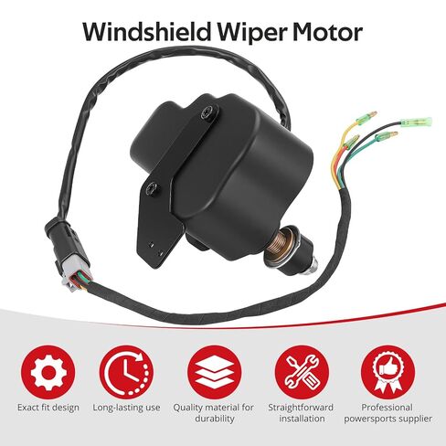 JAVIK Windshield Wiper Motor for Polaris Ranger 1000 XP/Crew XP 2021-2025 Pro XD Full-Size 2023-2026 O.E.M# 2639007 2637637 in Kuwait