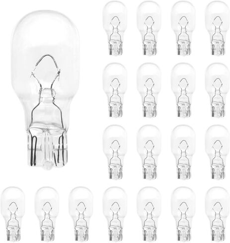 921 912 16w Bulbs 20 Pack Standard Clear Mini Bulb T15 912 W16W RV Light Bulbs Replacement for Automotive Backup Reverse Lights Cargo and High Mount Stop Light in Saudi Arabia