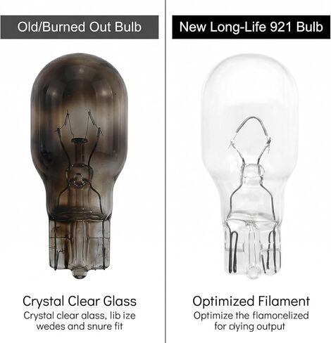 921 912 16w Bulbs 20 Pack Standard Clear Mini Bulb T15 912 W16W RV Light Bulbs Replacement for Automotive Backup Reverse Lights Cargo and High Mount Stop Light in Saudi Arabia