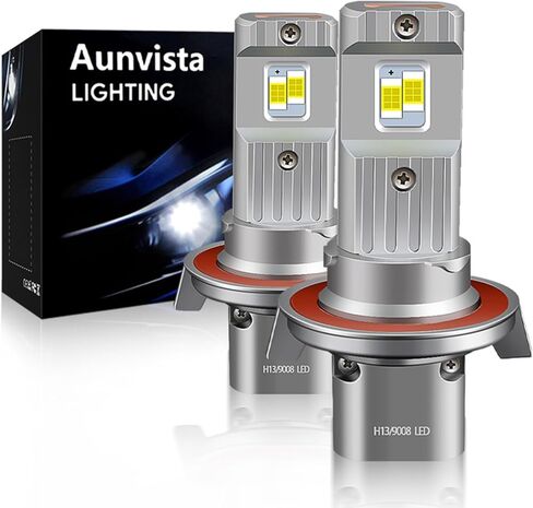 2Pack H1 Bulb White Light,30000LM Bright 6000K, 1:1 Size Replacement Fog Light Bulb Plug-and-Play Installation IP67 in Kuwait
