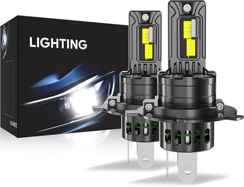 2Pack H1 Bulb White Light,30000LM Bright 6000K, 1:1 Size Replacement Fog Light Bulb Plug-and-Play Installation IP67 in Kuwait