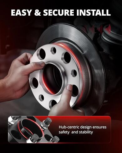 EVIL ENERGY 5x120 Wheel Spacers Compatible with BMW, 12mm Thickness with 72.6mm Hub Bore, Hubcentric 2 pcs Silver in Kuwait