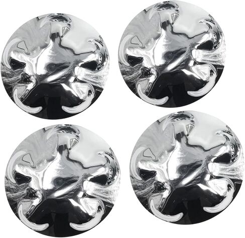 4Pcs 17" Chrome Wheel Center Hub Caps Lug Nut Covers 909-034 For 2000-2002 Ford Expedition For Ford F-150 2000-2004 For Ford F-150 Heritage 2004 For Ford Lobo 2000-2004 in Kuwait