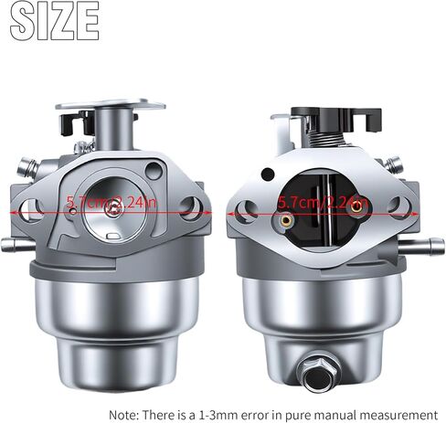 Anxingo GCV160 Carburetor Kit, Replacement for Honda GCV 160 GCV160A GCV160LA GCV160LA0 GCV160LE GC135 GC160 HRB216 HRS216 HRT216 HRZ216,Replace 16100-Z0L-023 16100-ZM0-803 Lawn Mower in Kuwait