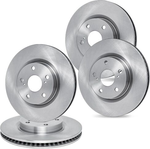 R1 Concepts Brake Rotors fits 2018-2025 Honda Accord| Disc Brake Rotor Set: 12.5" Front & 11.1" Rear in Kuwait