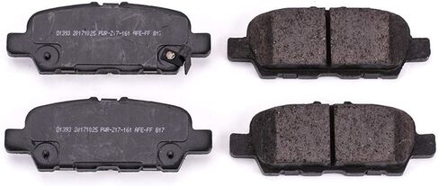 PowerStop Rear Brake Pads for INFINITI EX35 2010-12 |FX35 2011-12 |Q40 2015 |Q50 2014-24 |Q60 2017-22 |INFINITI Q70 2014-19 - Z16 Ceramic Brake Pads Replacement, 16-1393 in Kuwait
