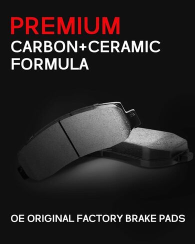 Anpulsero D1194-8312 Rear Ceramic Brake Pads Set Compatible with 2007 2008 2009 2010 2012 2013 Chevry Silverado 1500 Avalanche Suburban Tahoe, Cadillac Escalade ESV EXT, GMC Sierra 1500 Yukon XL 1500 in Saudi Arabia