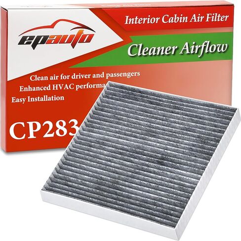 EPAuto CP283 (CF12283) Cabin Air Filter includes Activated Carbon Replacement for Chrysler Pacifica (2017-2026), Voyager (2020-2026), Grand Caravan (2021-2026) in Kuwait