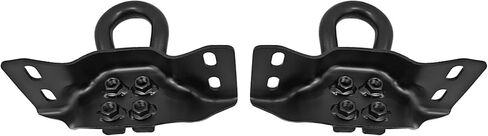 MGWILL Front Tow Hooks Heavy Duty with Hardware Compatible with Ford F250 F350 F450 Super Duty 2017-2026, Front Right & Left, Replace# HC3C17B804AB in Kuwait