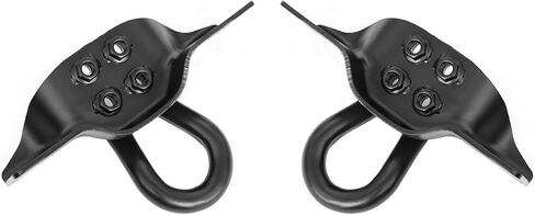 MGWILL Front Tow Hooks Heavy Duty with Hardware Compatible with Ford F250 F350 F450 Super Duty 2017-2026, Front Right & Left, Replace# HC3C17B804AB in Kuwait