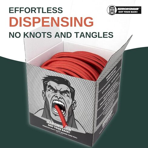 Heavy Duty Bungee Cord Roll – 3/8" × 100 ft, 426 LBF Strength, Polyester Sheath & Latex Core, UV Resistant, Outdoor Cargo Tie Down & Camping Use in Saudi Arabia