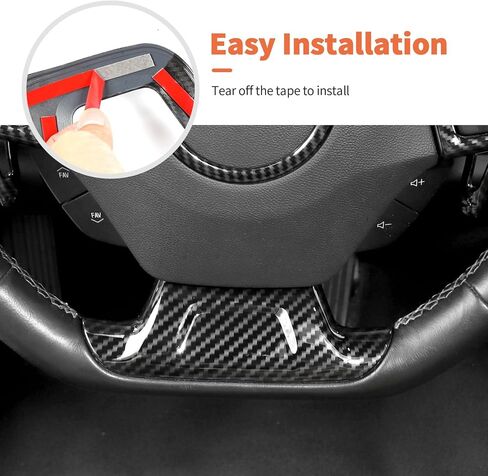 12PCS Carbon Fiber Interior Decoration Trim Kit for Chevrolet Camaro 2017-2025+, Center Console Trim, Wndow Switch Side Outlet Cup Holder Gear Shift Cover Trim in Kuwait